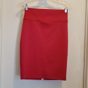 Hybrid Women's Fushia Pink Pencil Skirt